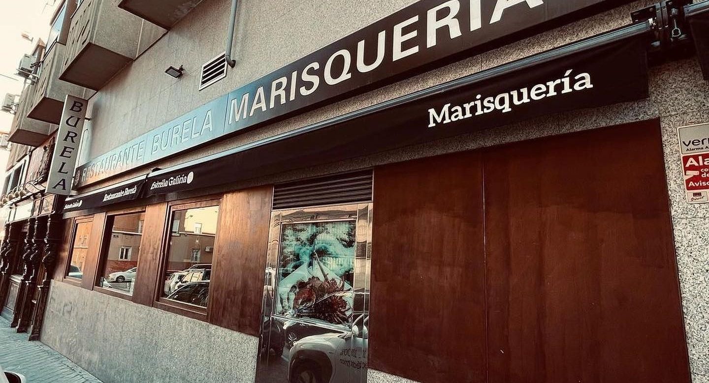 Restaurante Burela en la calle del Nardo de Madrid
